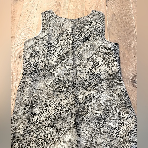 Rasiki New York London Tokyo sheath dress snake skin print S - Picture 2 of 8